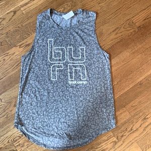 Burn Bootcamp Sleeveless Muscle Tank Sz Large